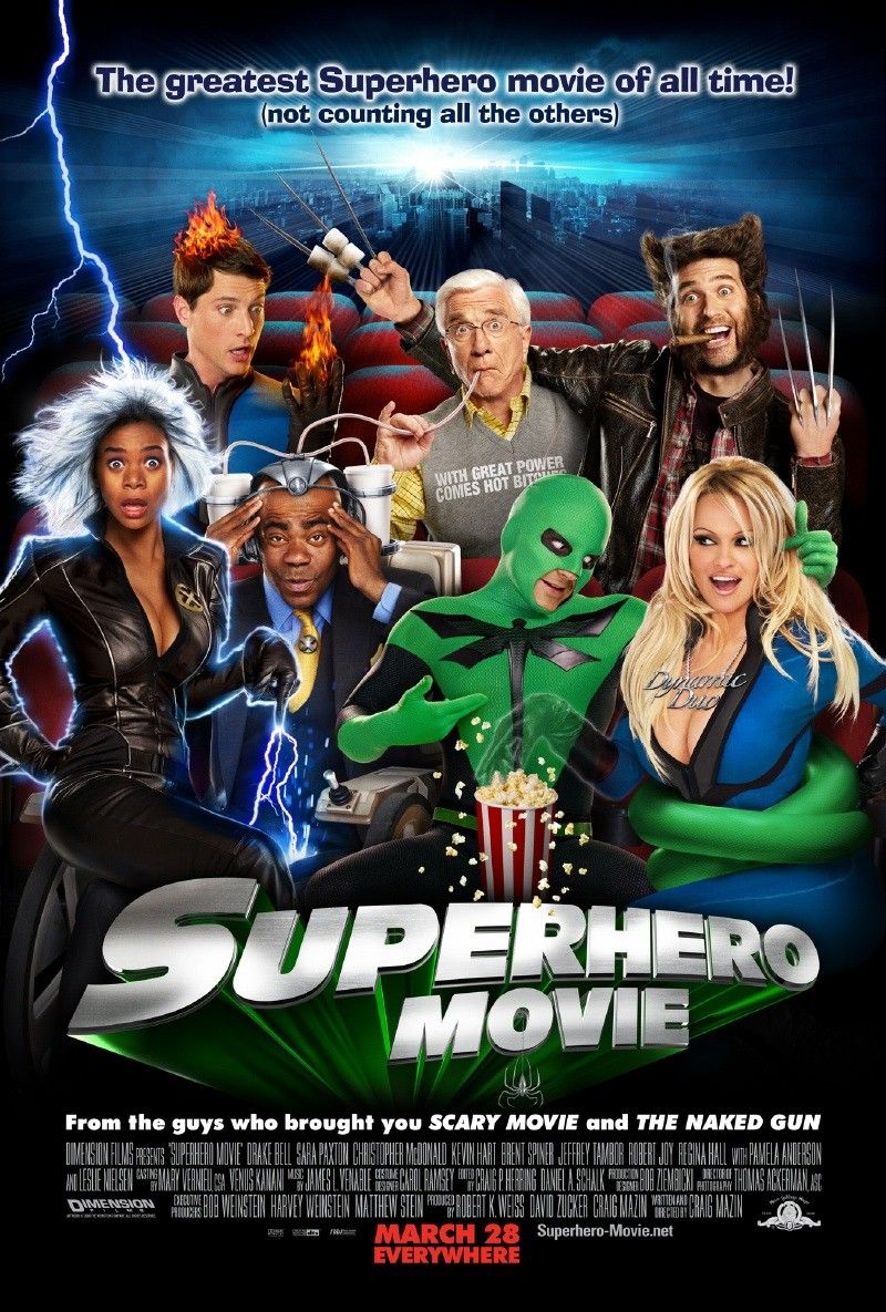 Extra Large Movie Poster Image for Superhero Movie (#1 of 4)
