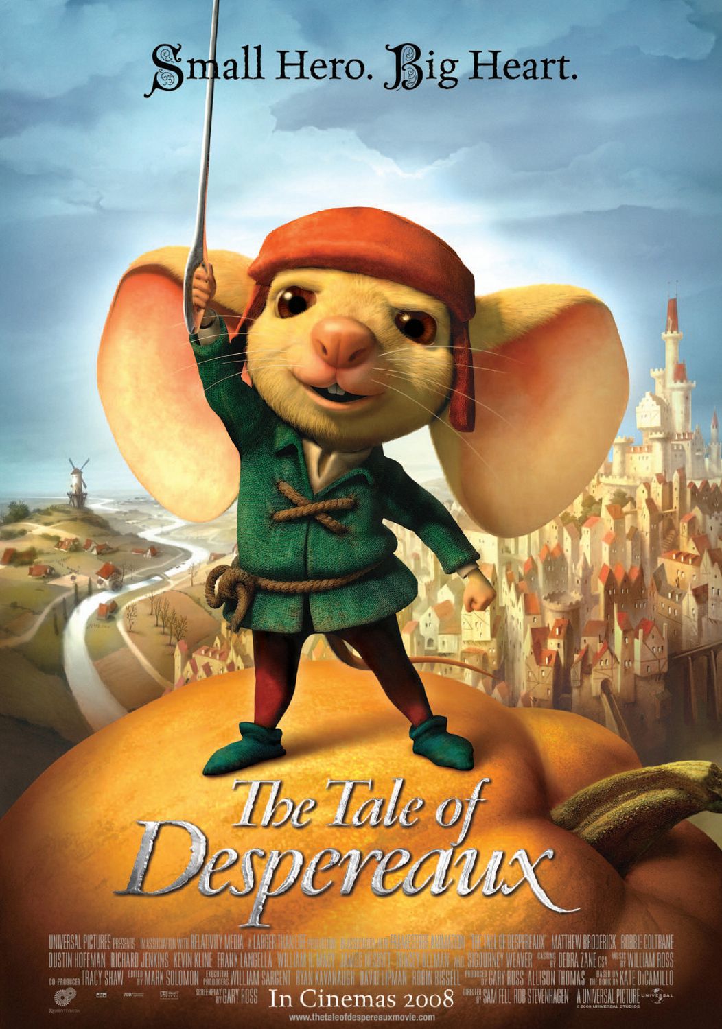 Extra Large Movie Poster Image for The Tale of Despereaux (#2 of 2)