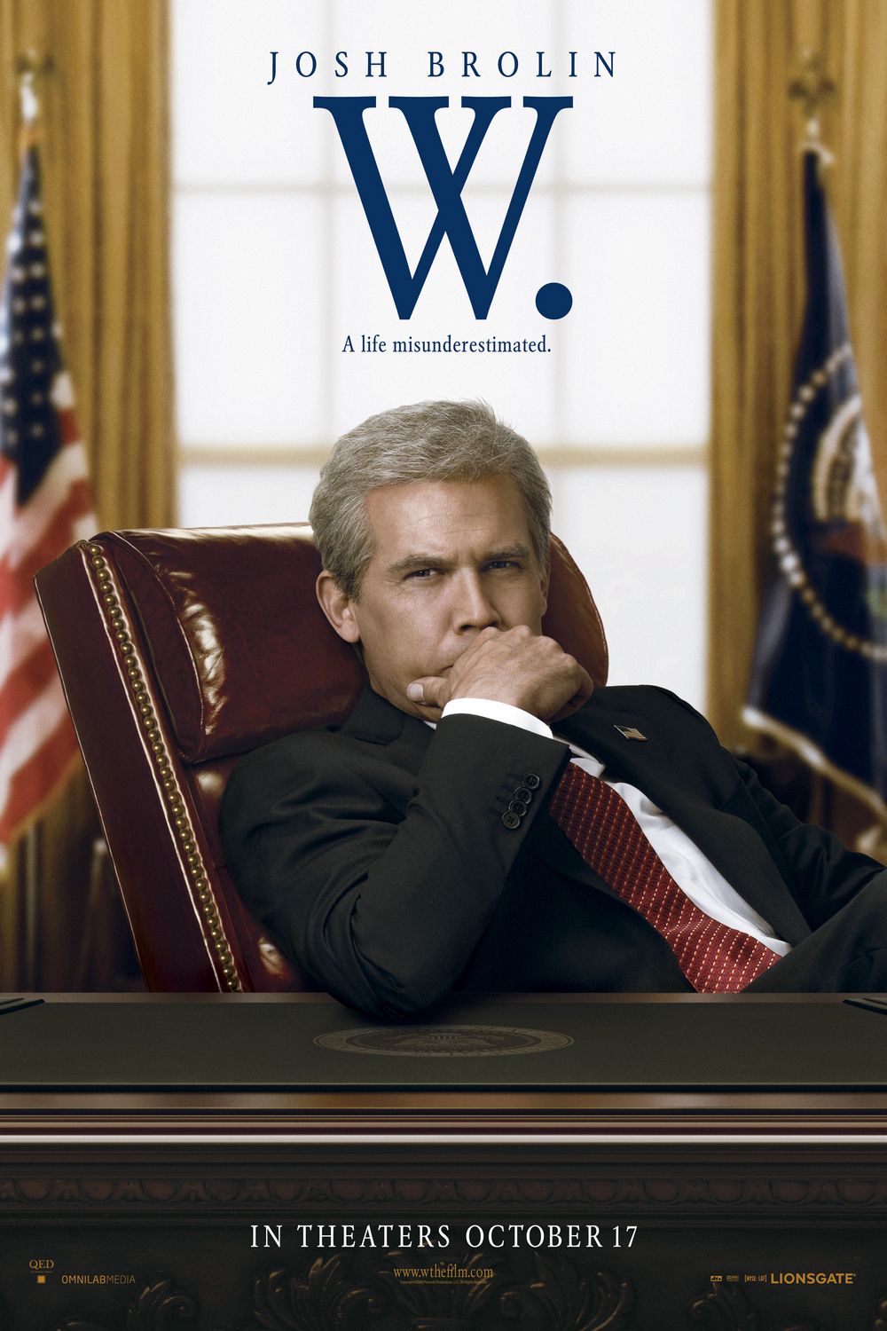 Extra Large Movie Poster Image for W. (#6 of 17)
