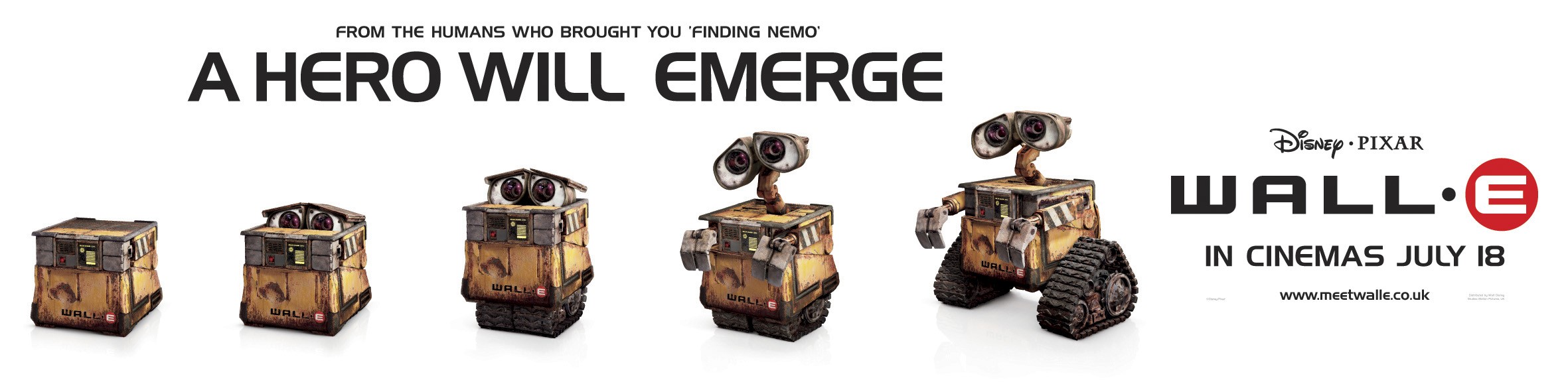 Mega Sized Movie Poster Image for Wall-E (#18 of 18)