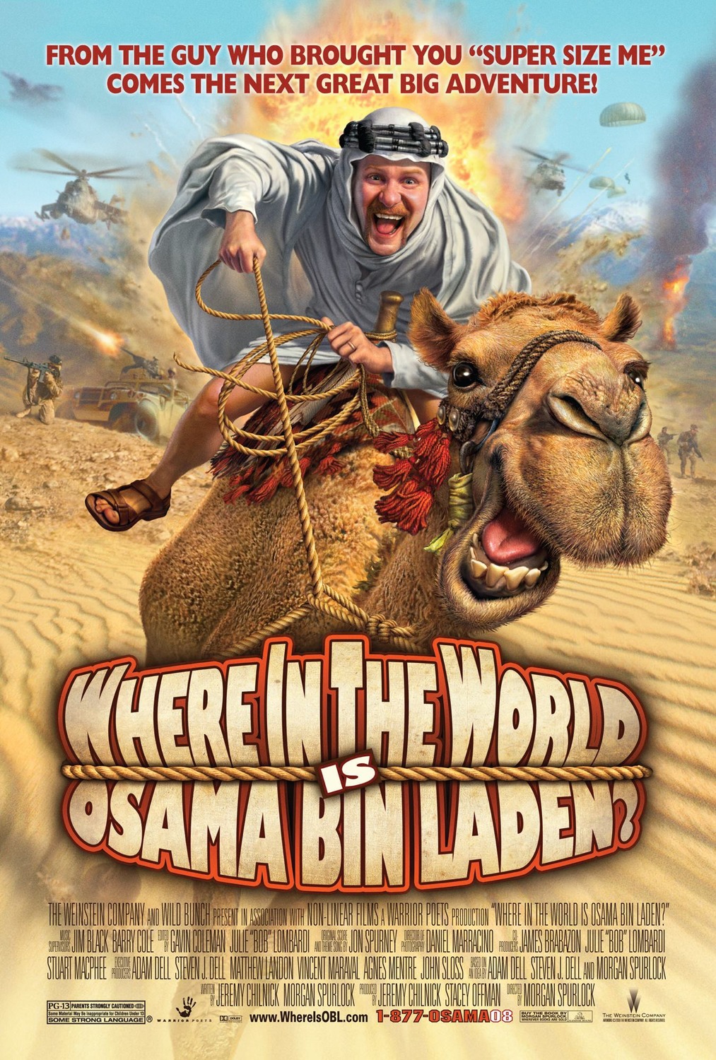 Extra Large Movie Poster Image for Where in the World Is Osama Bin Laden? (#2 of 3)