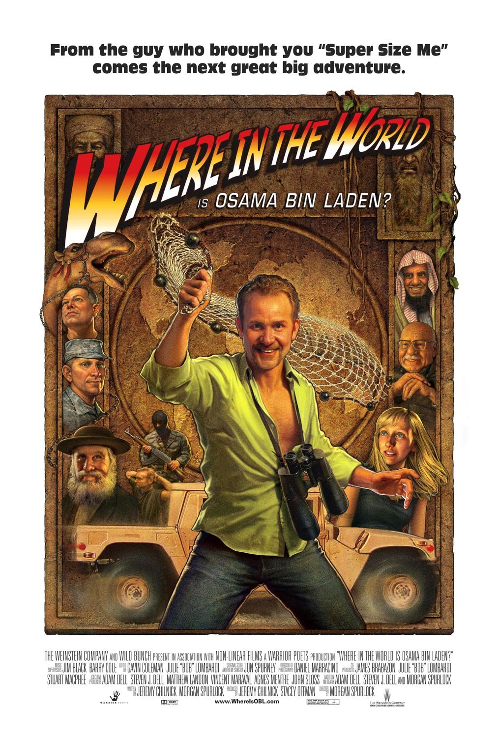 Extra Large Movie Poster Image for Where in the World Is Osama Bin Laden? (#1 of 3)
