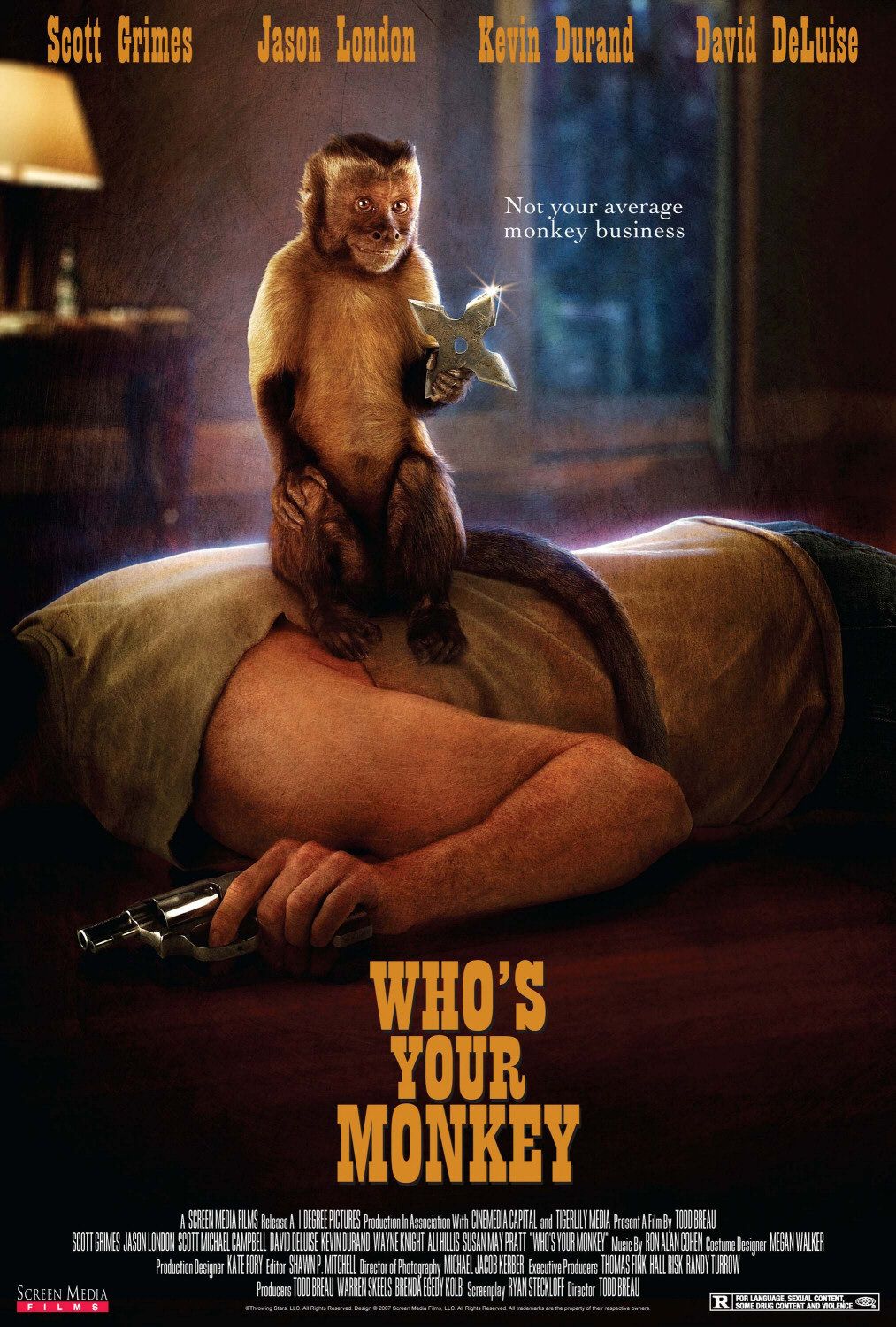 Extra Large Movie Poster Image for Who's Your Monkey (#2 of 2)
