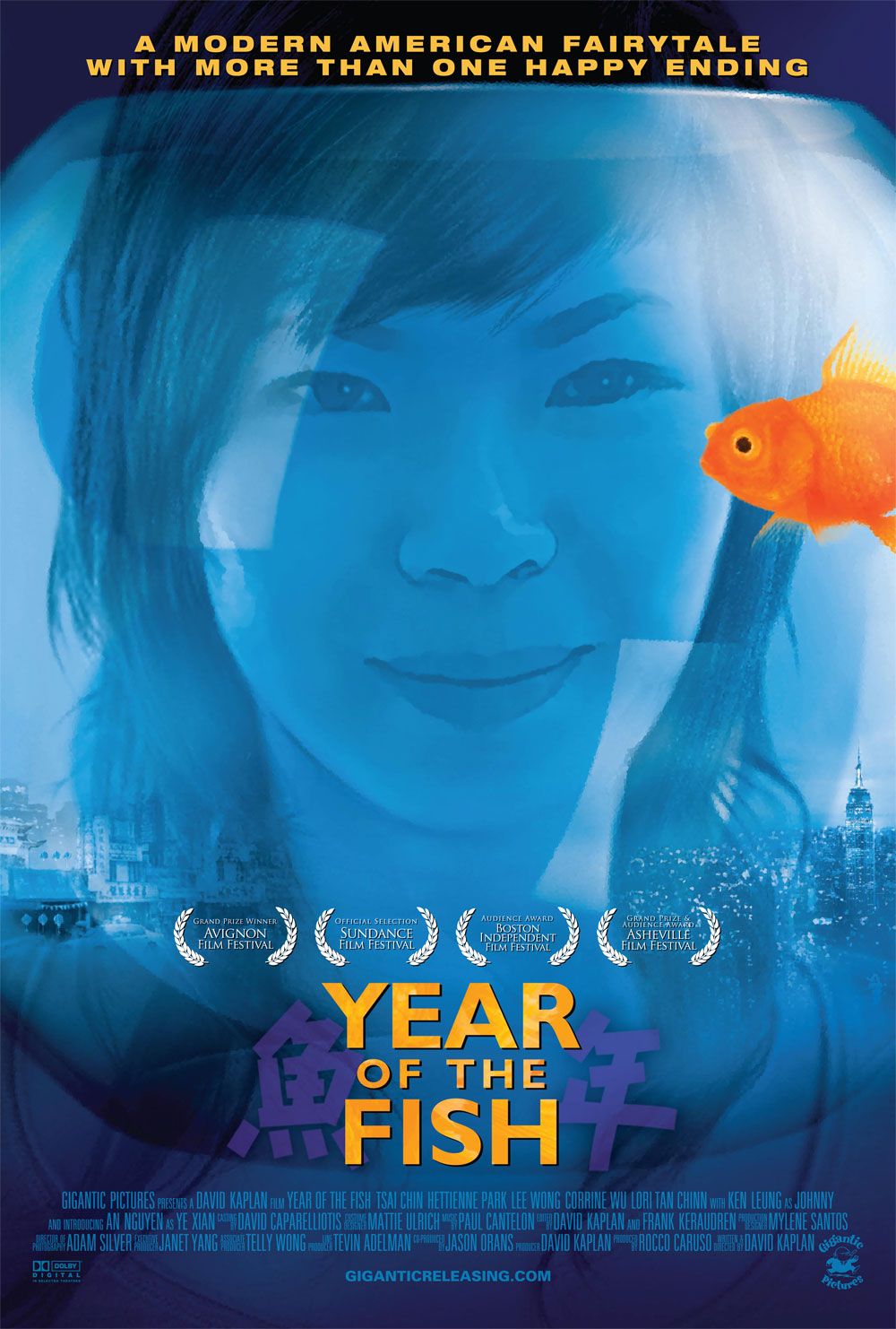 Extra Large Movie Poster Image for Year of the Fish 