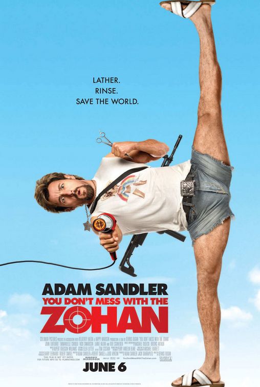 You Don't Mess with the Zohan Movie Poster