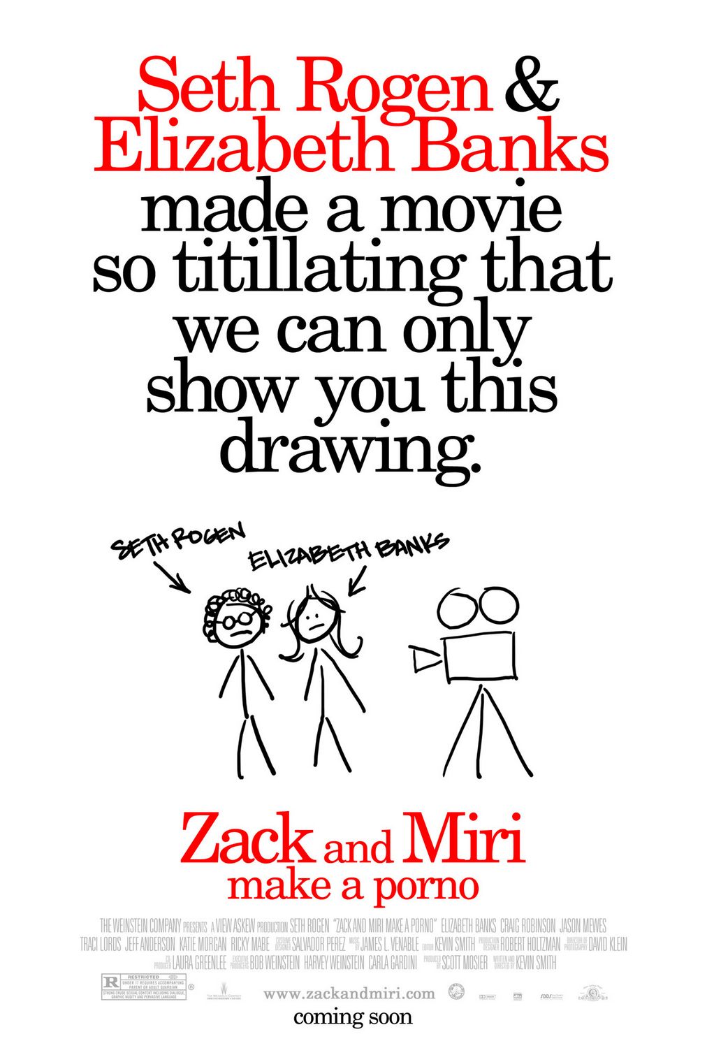 Extra Large Movie Poster Image for Zack and Miri Make a Porno (#2 of 4)