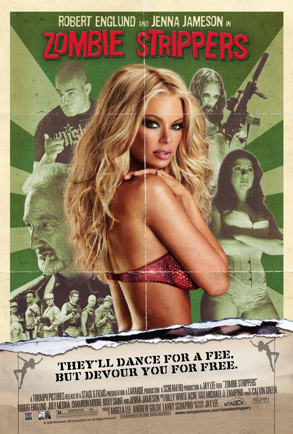 Extra Large Movie Poster Image for Zombie Strippers 
