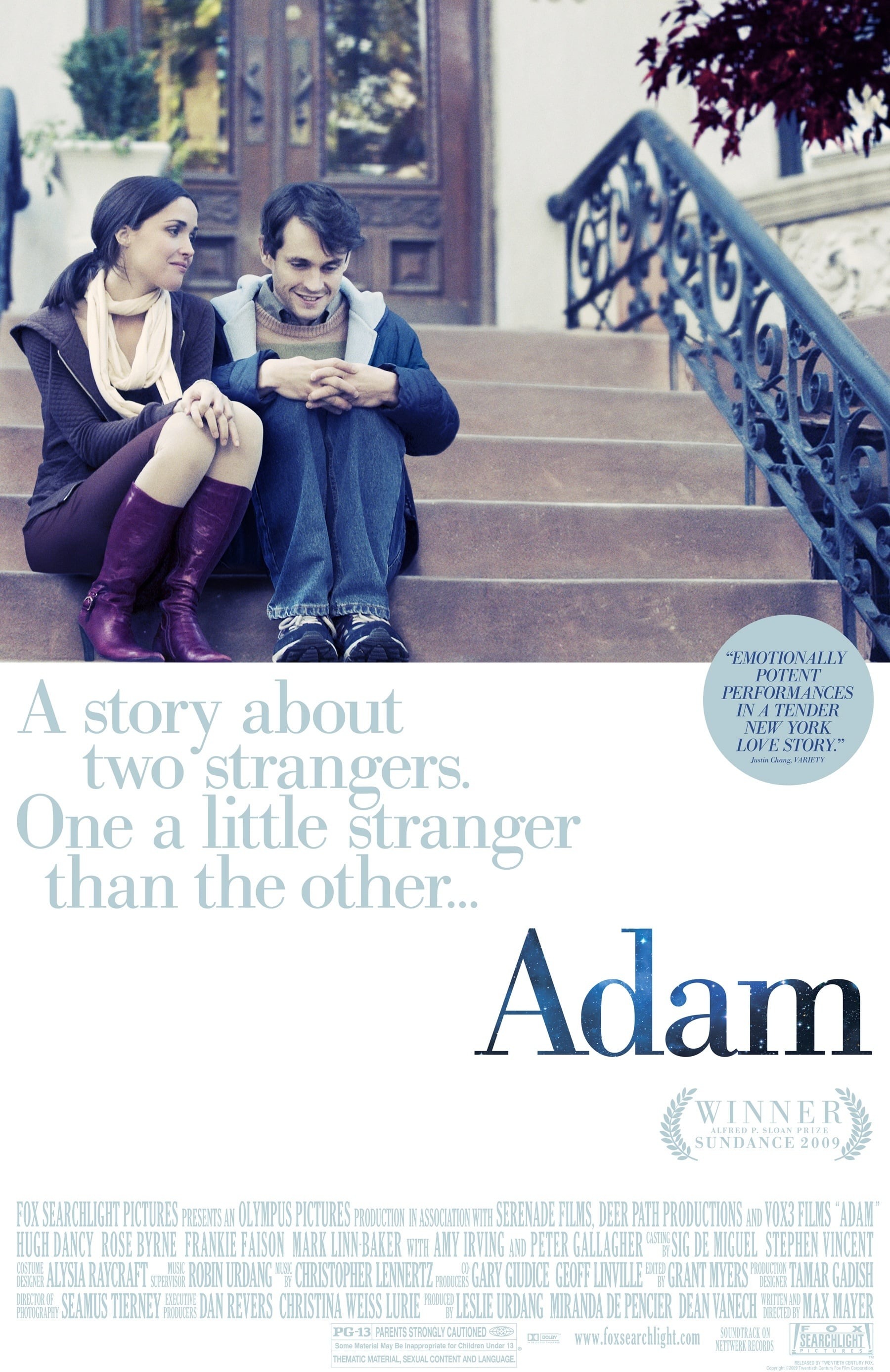 Mega Sized Movie Poster Image for Adam 
