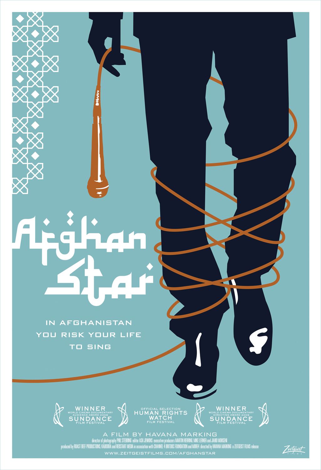 Extra Large Movie Poster Image for Afghan Star 