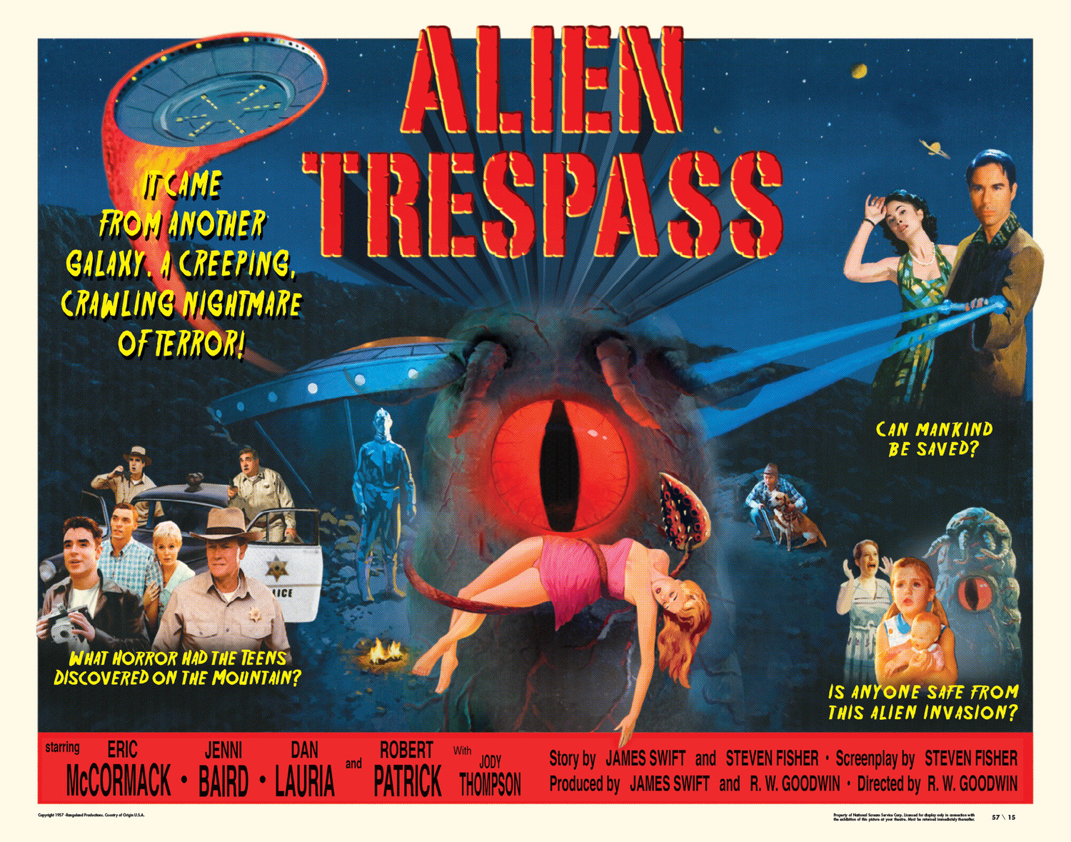 Extra Large Movie Poster Image for Alien Trespass (#4 of 4)