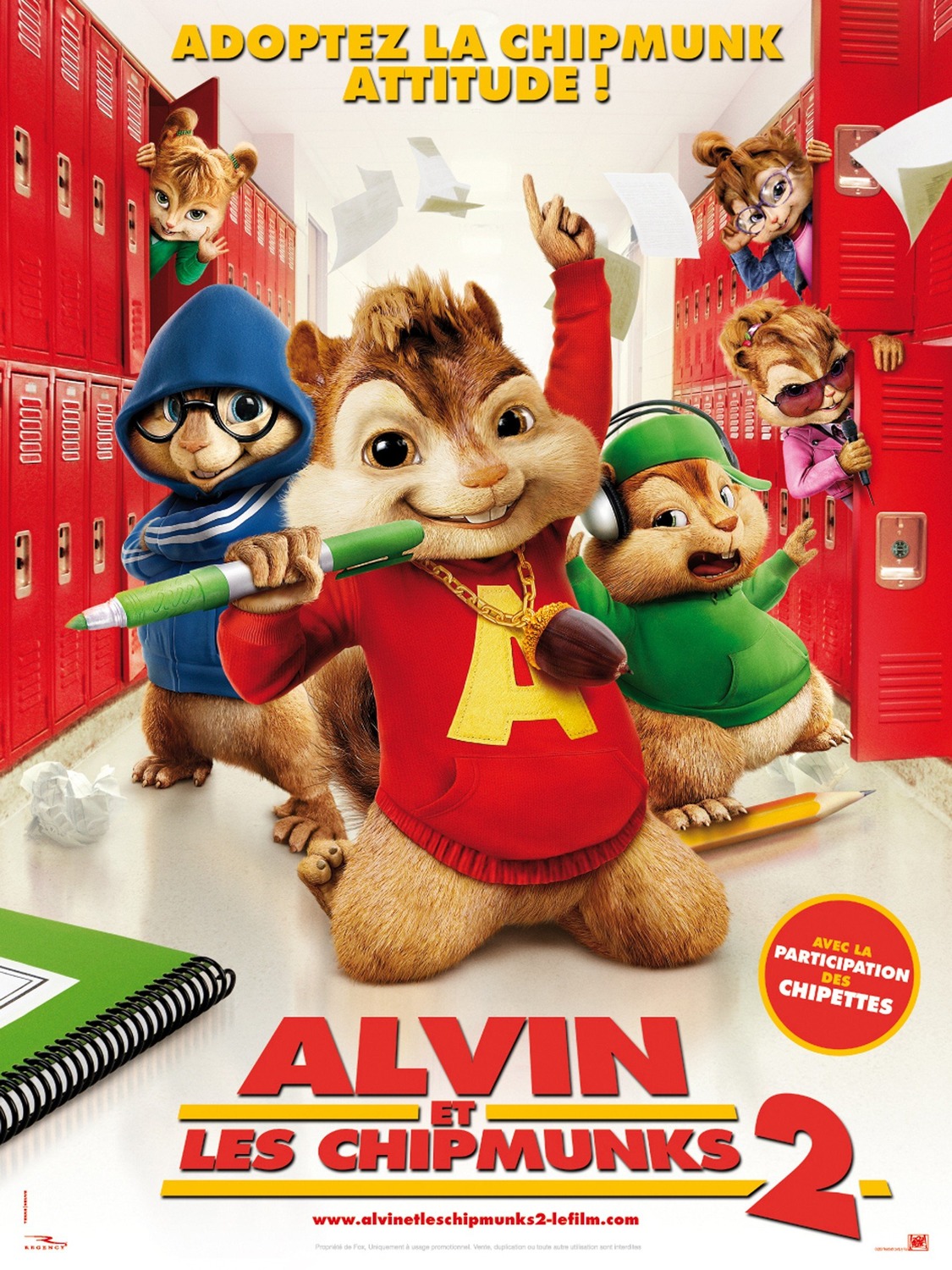 Extra Large Movie Poster Image for Alvin and the Chipmunks: The Squeakquel (#6 of 14)