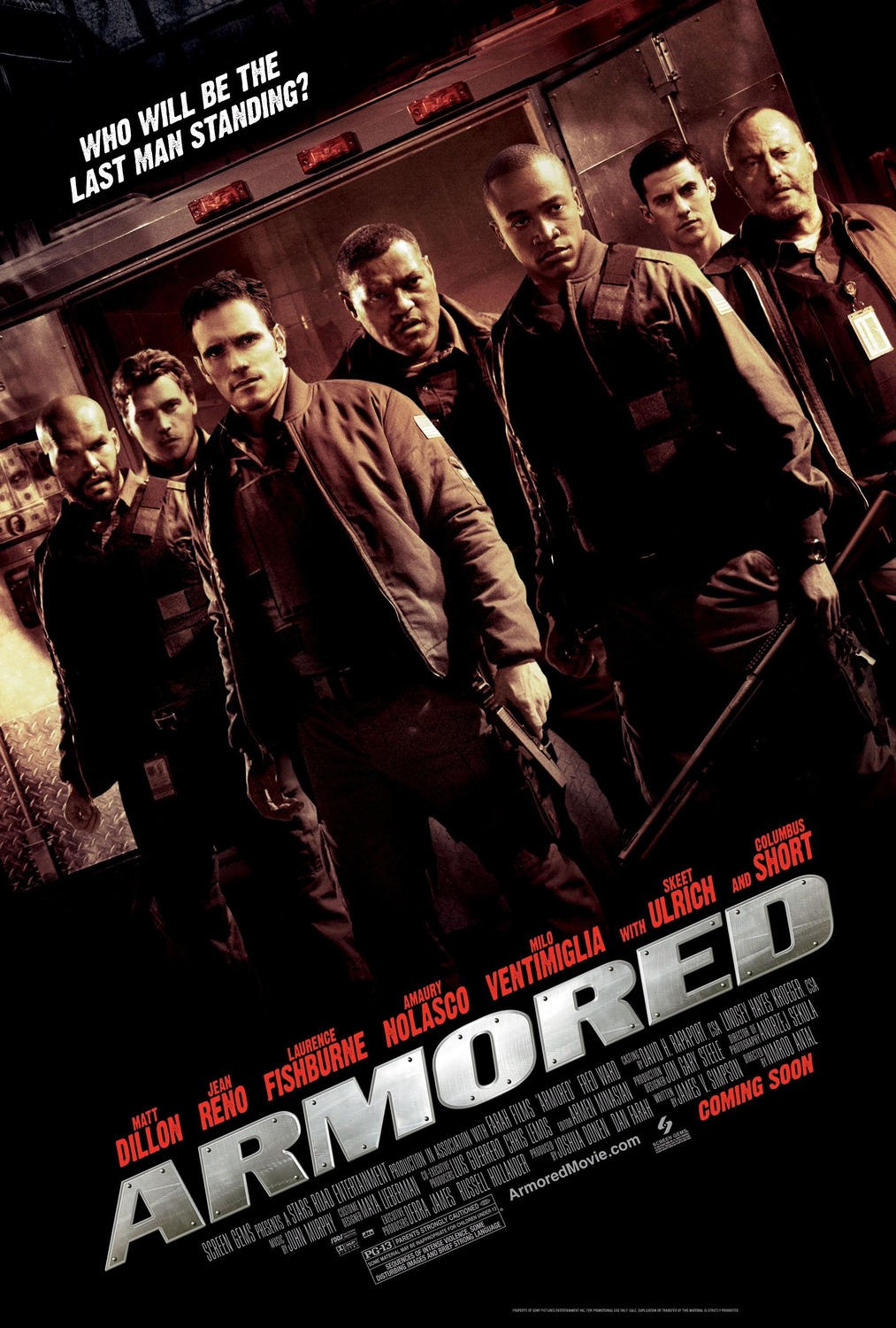 Extra Large Movie Poster Image for Armored (#2 of 2)
