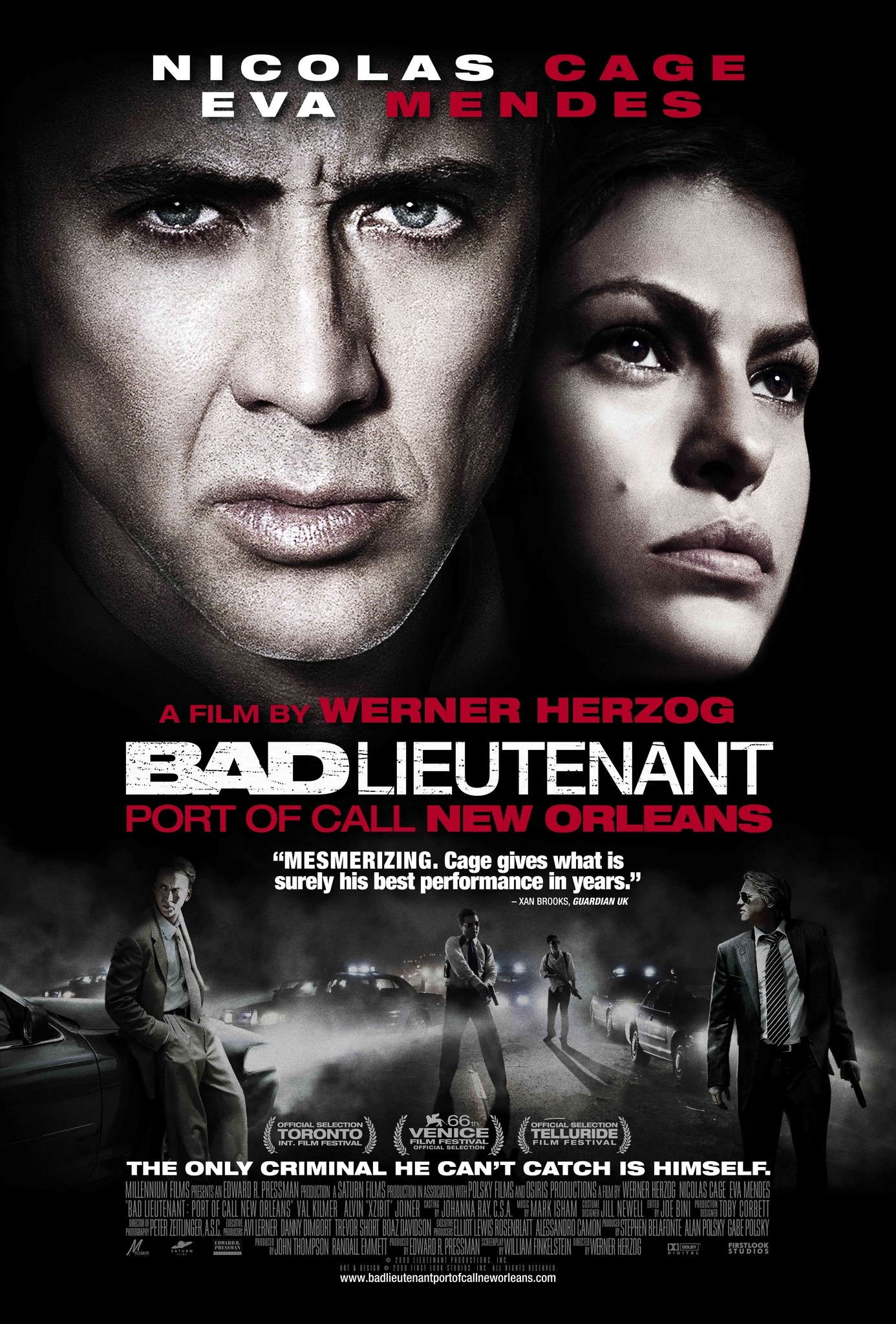 Mega Sized Movie Poster Image for Bad Lieutenant: Port of Call New Orleans (#1 of 5)