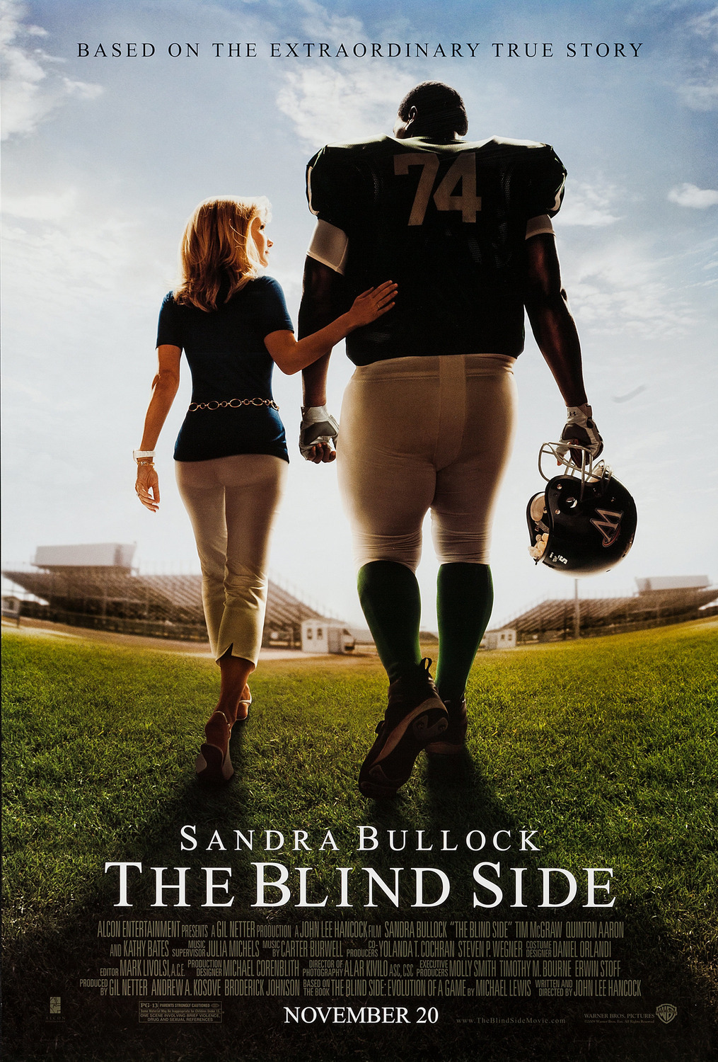 Extra Large Movie Poster Image for The Blind Side (#1 of 2)