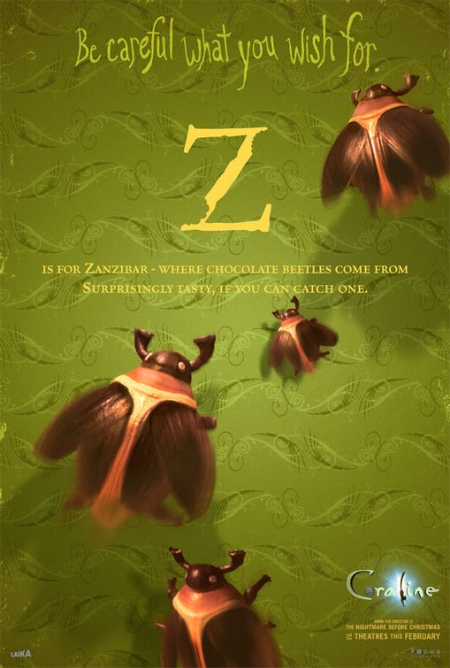 Coraline Movie Poster 28 Of 35 Imp Awards