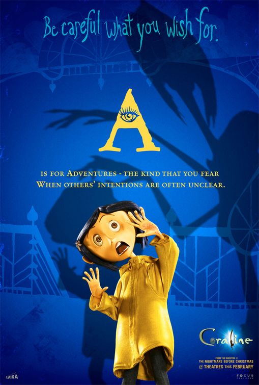 Coraline Movie Poster 3 Of 35 Imp Awards