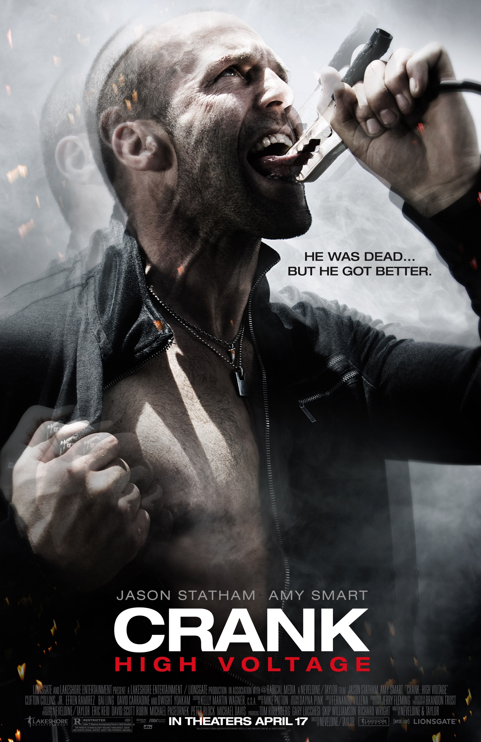 Mega Sized Movie Poster Image for Crank 2: High Voltage (#2 of 6)