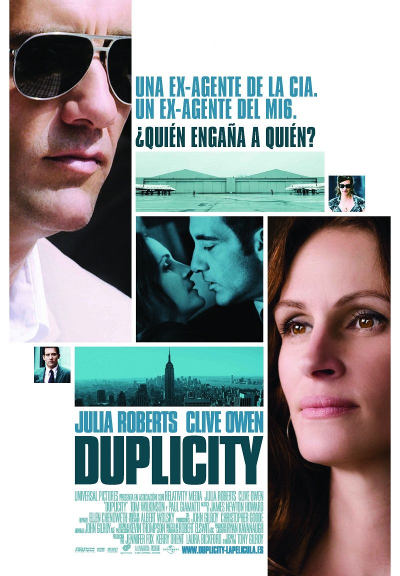 Extra Large Movie Poster Image for Duplicity (#2 of 2)