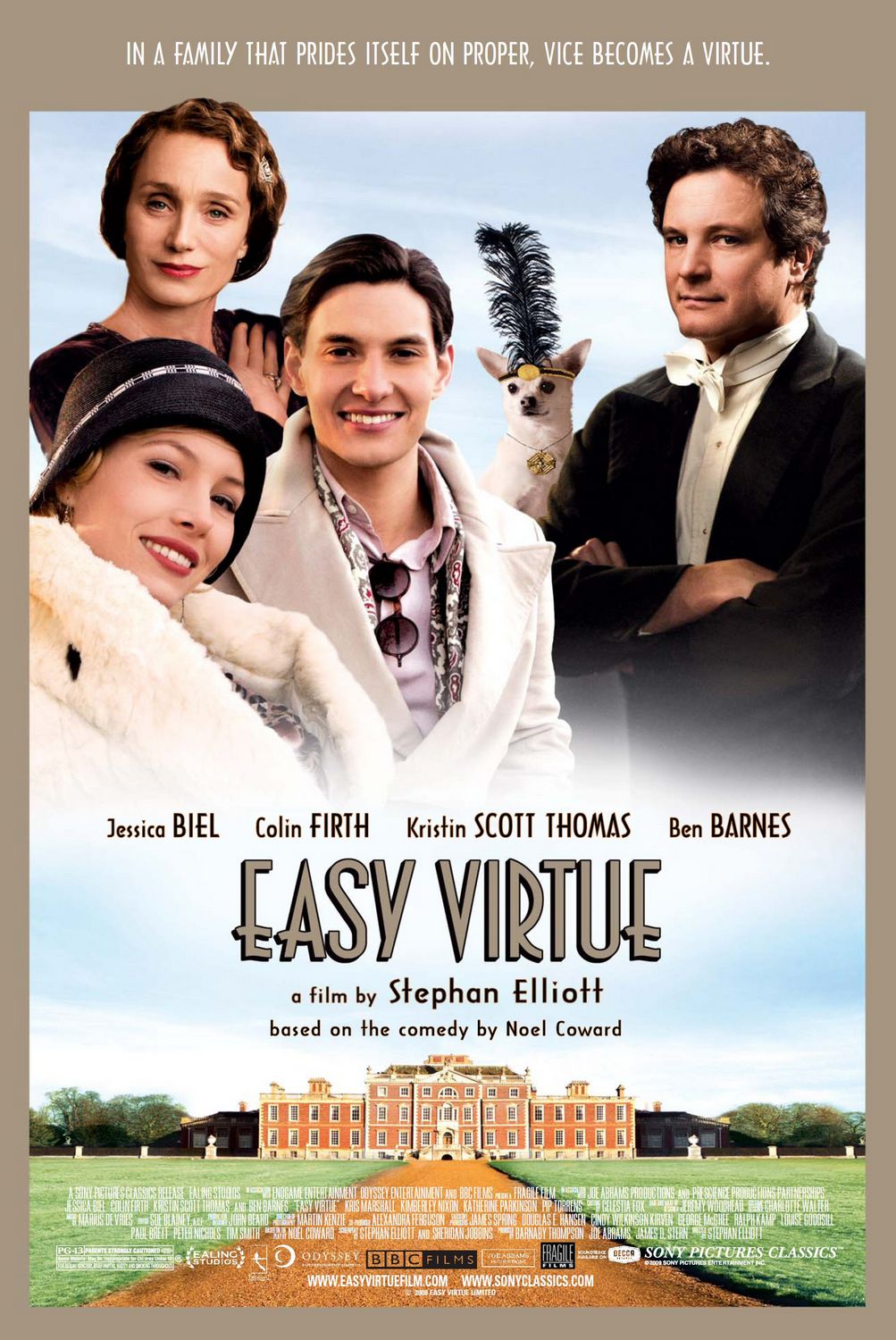 Extra Large Movie Poster Image for Easy Virtue (#4 of 4)