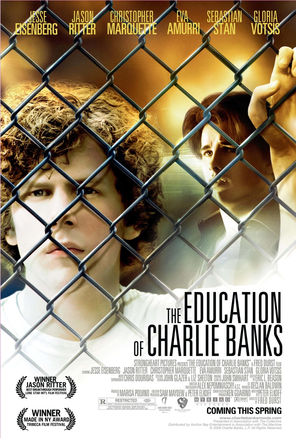 Extra Large Movie Poster Image for The Education of Charlie Banks (#2 of 2)