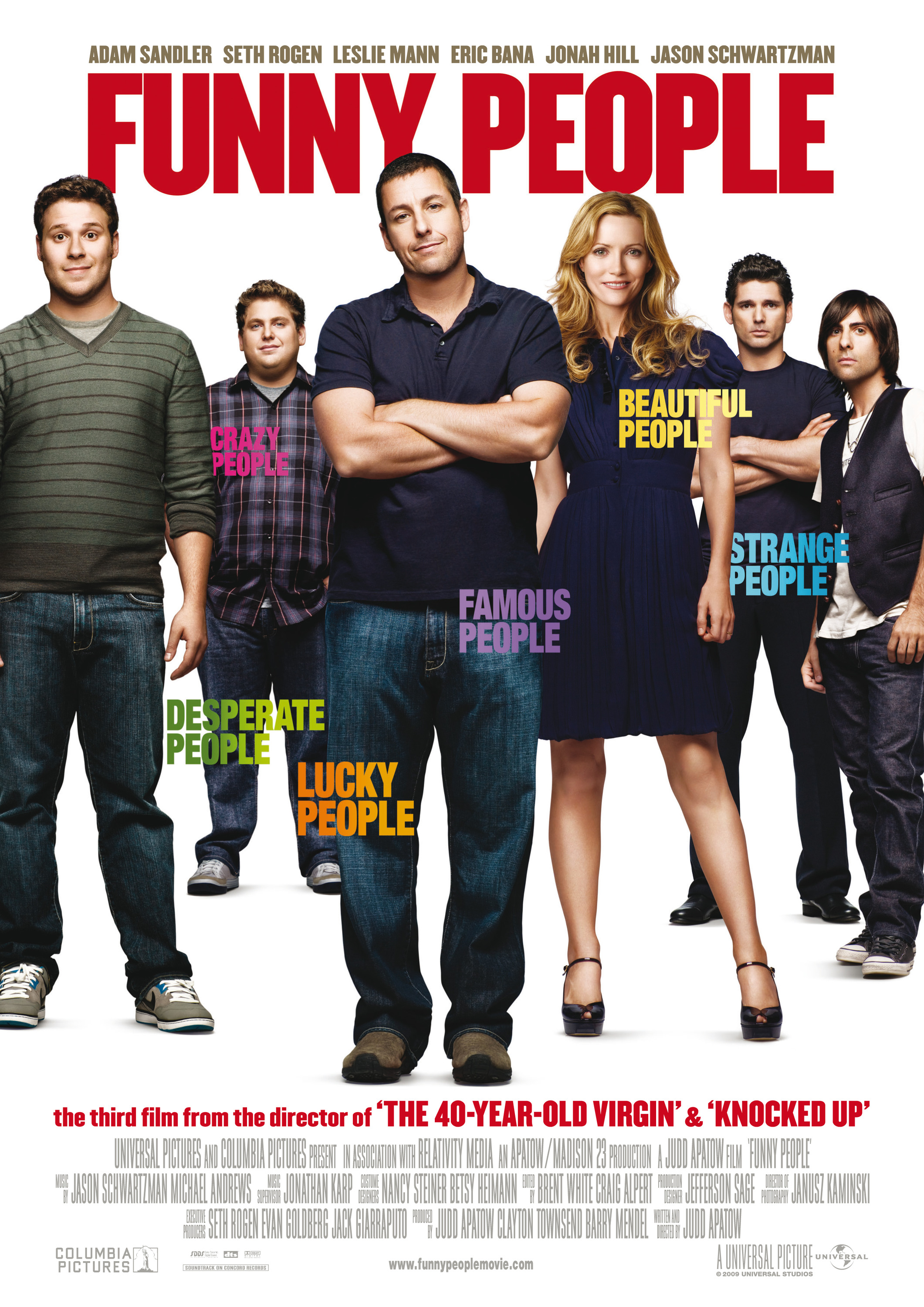 Mega Sized Movie Poster Image for Funny People (#2 of 2)