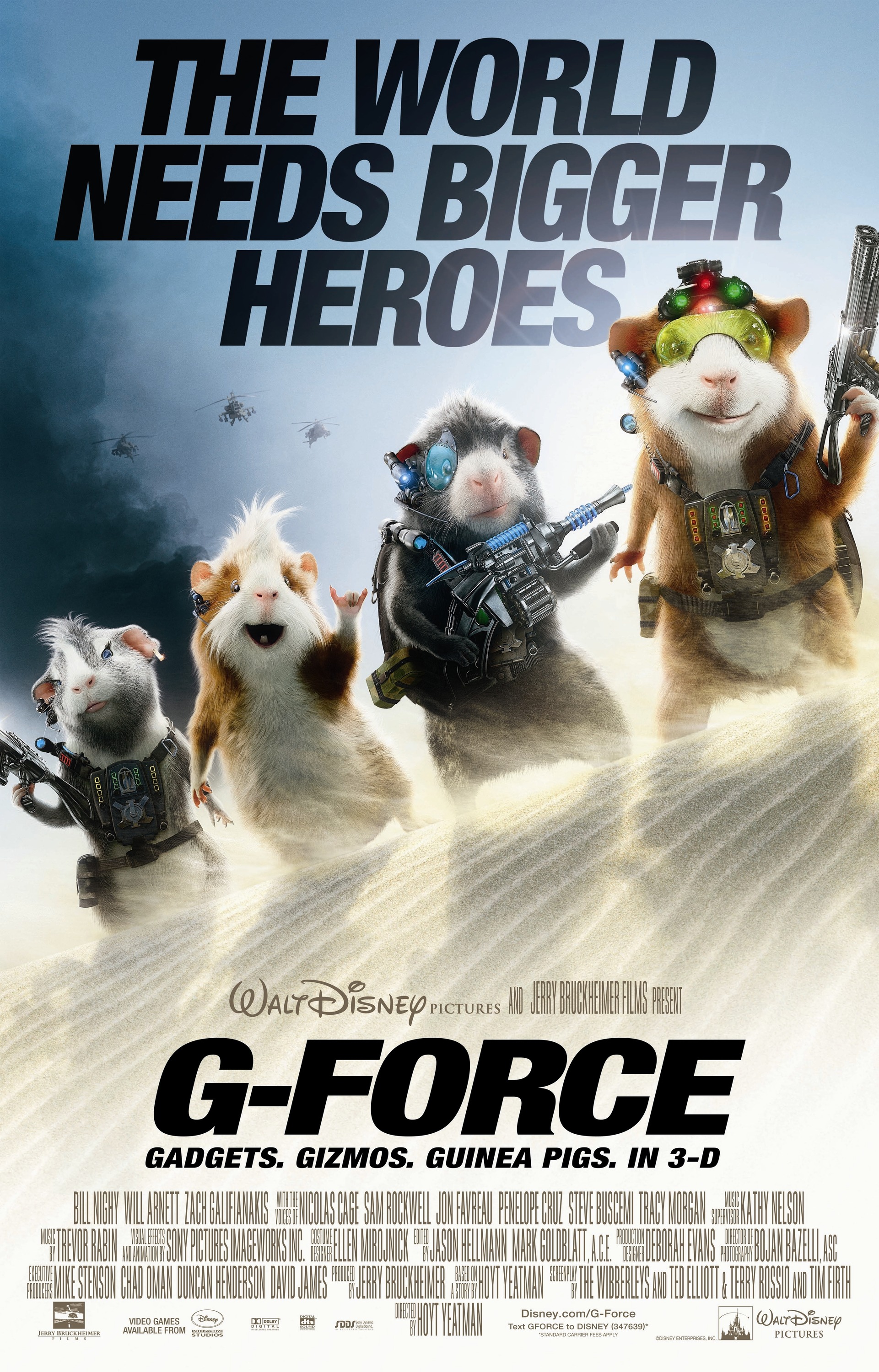 Mega Sized Movie Poster Image for G-Force (#1 of 11)