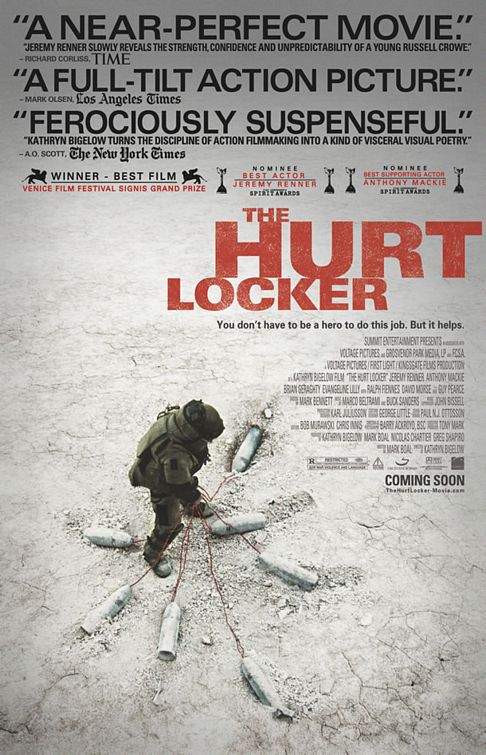 Image result for hurt locker poster