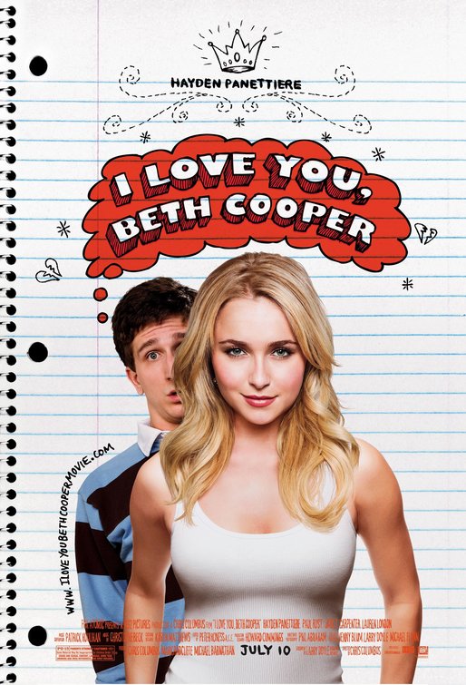 I Love You, Beth Cooper Movie Poster