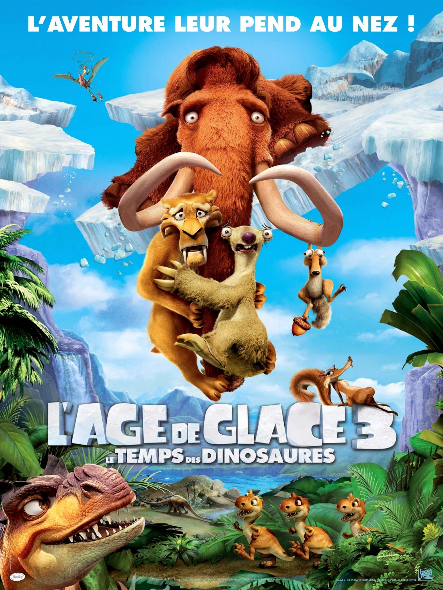 Mega Sized Movie Poster Image for Ice Age: Dawn of the Dinosaurs (#4 of 9)