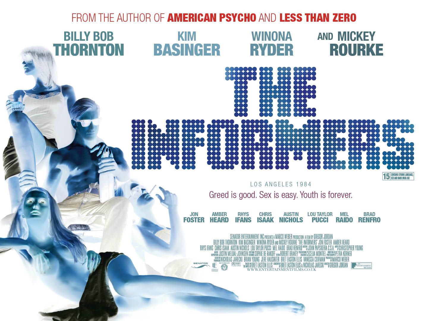 Extra Large Movie Poster Image for The Informers (#2 of 3)