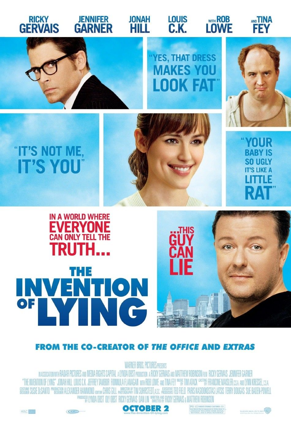 Extra Large Movie Poster Image for The Invention of Lying (#2 of 2)