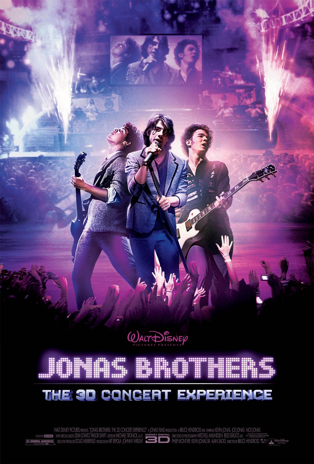 Extra Large Movie Poster Image for Jonas Brothers: The 3D Concert Experience (#2 of 2)