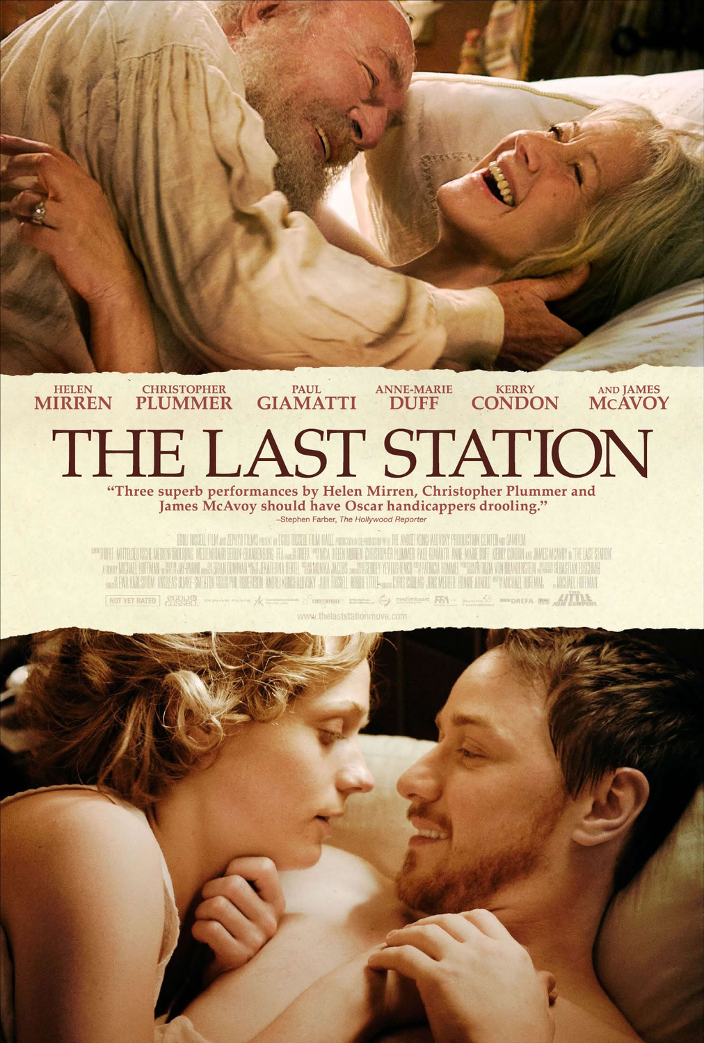 Extra Large Movie Poster Image for The Last Station (#1 of 6)