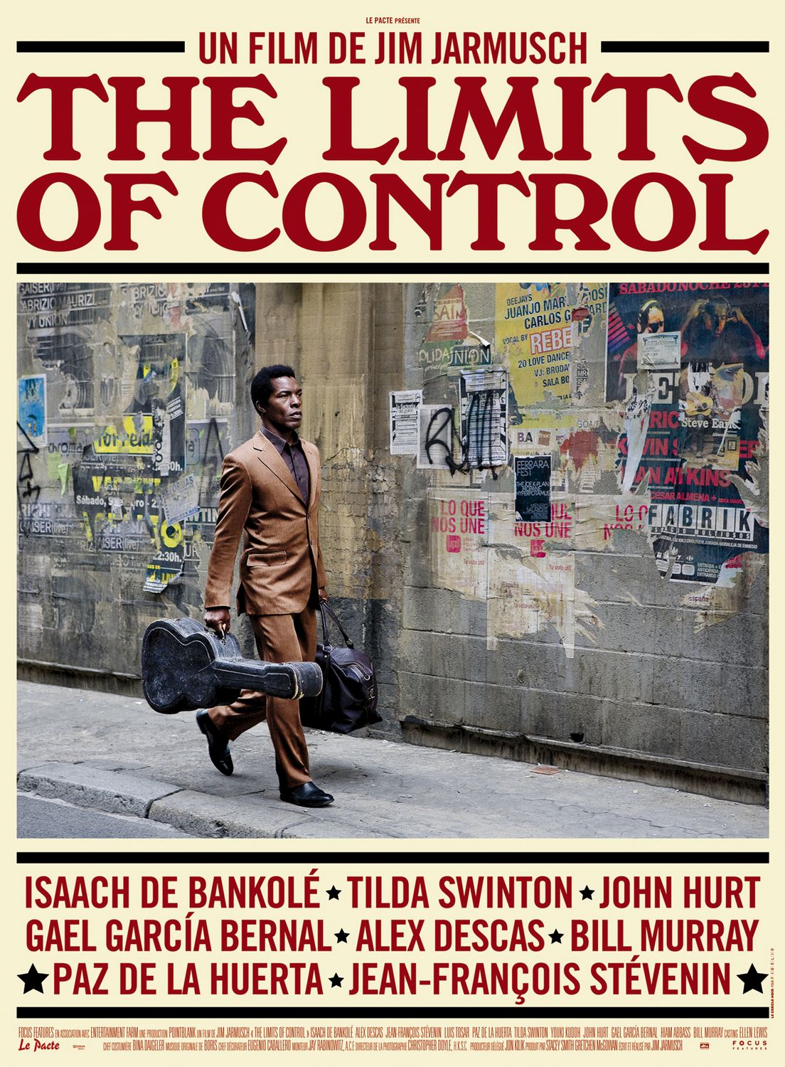 Extra Large Movie Poster Image for The Limits of Control (#4 of 4)