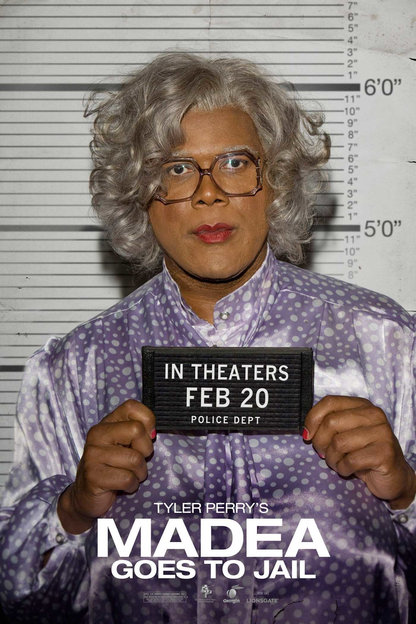 Mega Sized Movie Poster Image for Madea Goes to Jail (#5 of 6)
