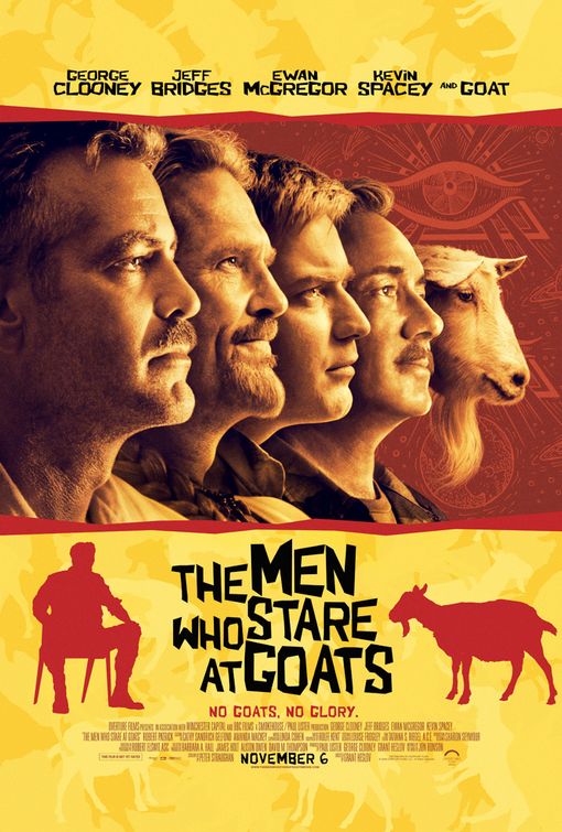 The Men Who Stare at Goats Poster