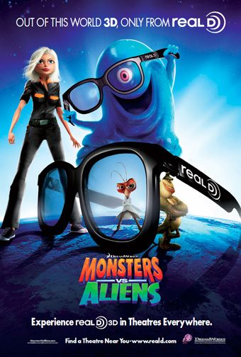 Monsters vs. Aliens Movie Poster