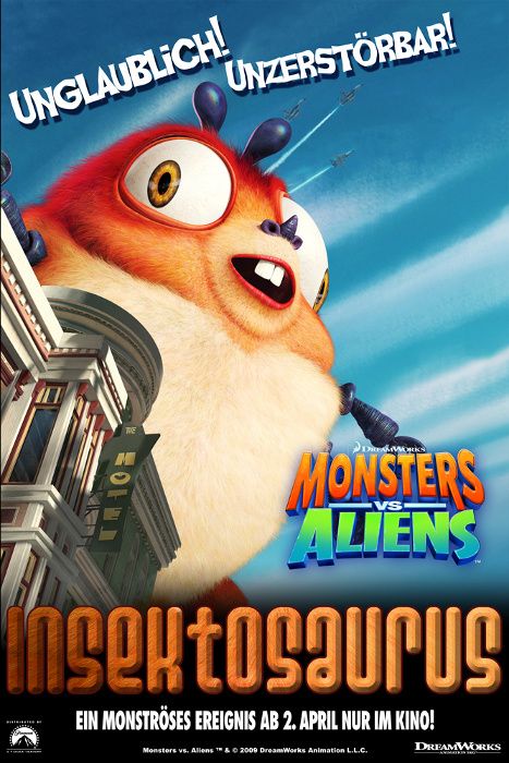 Monsters vs. Aliens Movie Poster