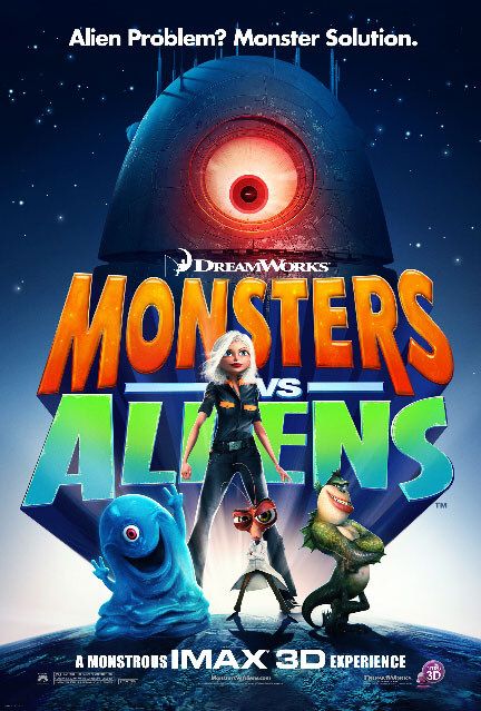 Monsters vs. Aliens Movie Poster