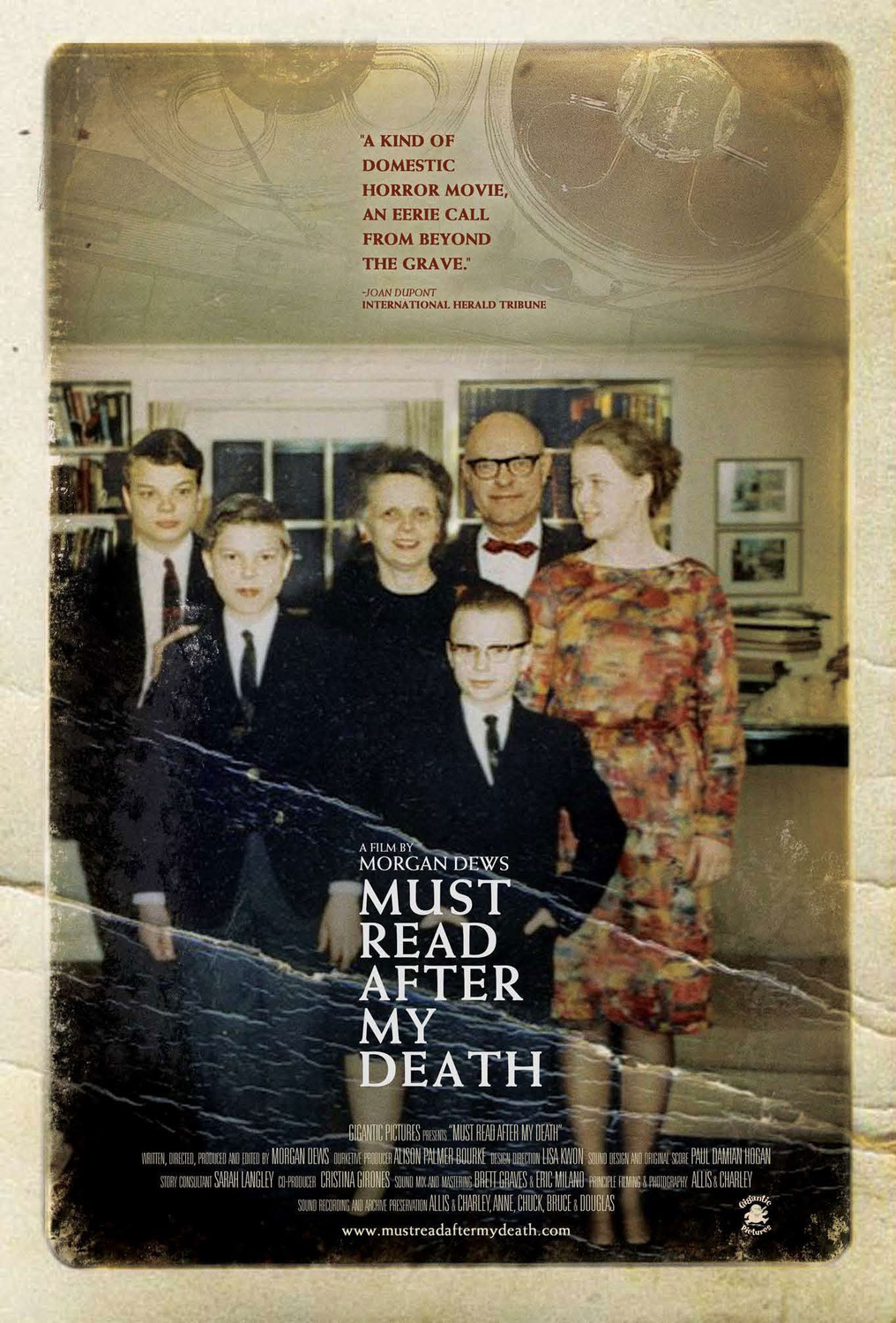 Extra Large Movie Poster Image for Must Read After My Death 