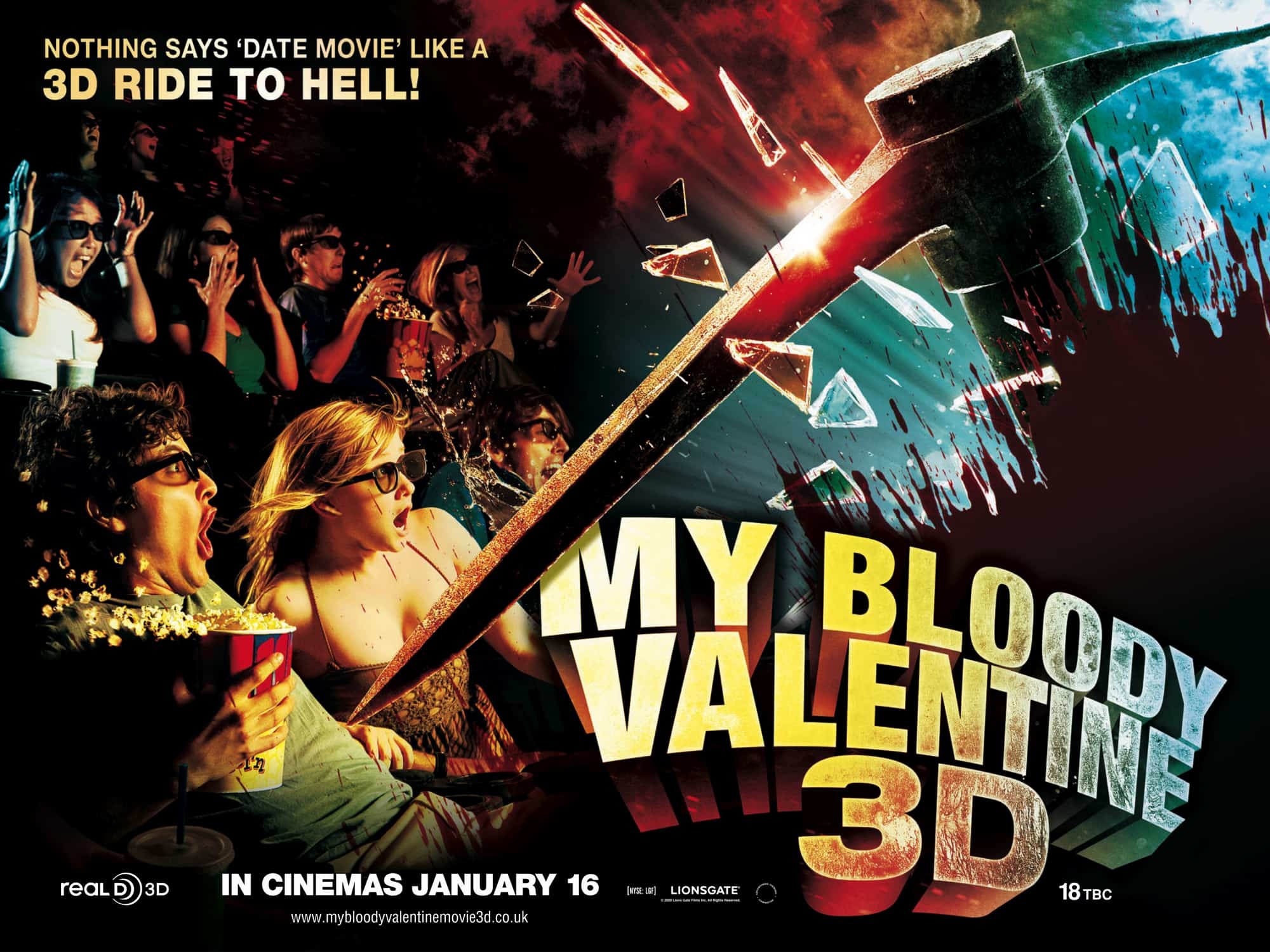 Mega Sized Movie Poster Image for My Bloody Valentine 3-D (#4 of 7)