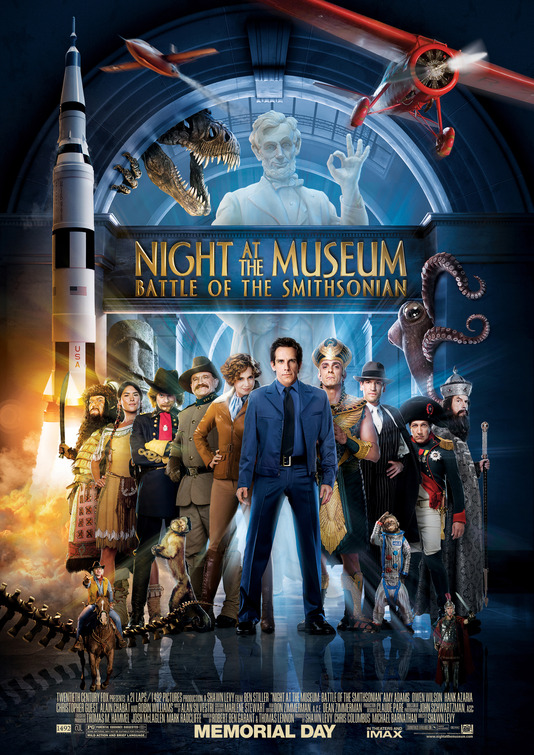 Night at the Museum: Battle of the Smithsonian Movie Poster (#1 of 2) - IMP  Awards