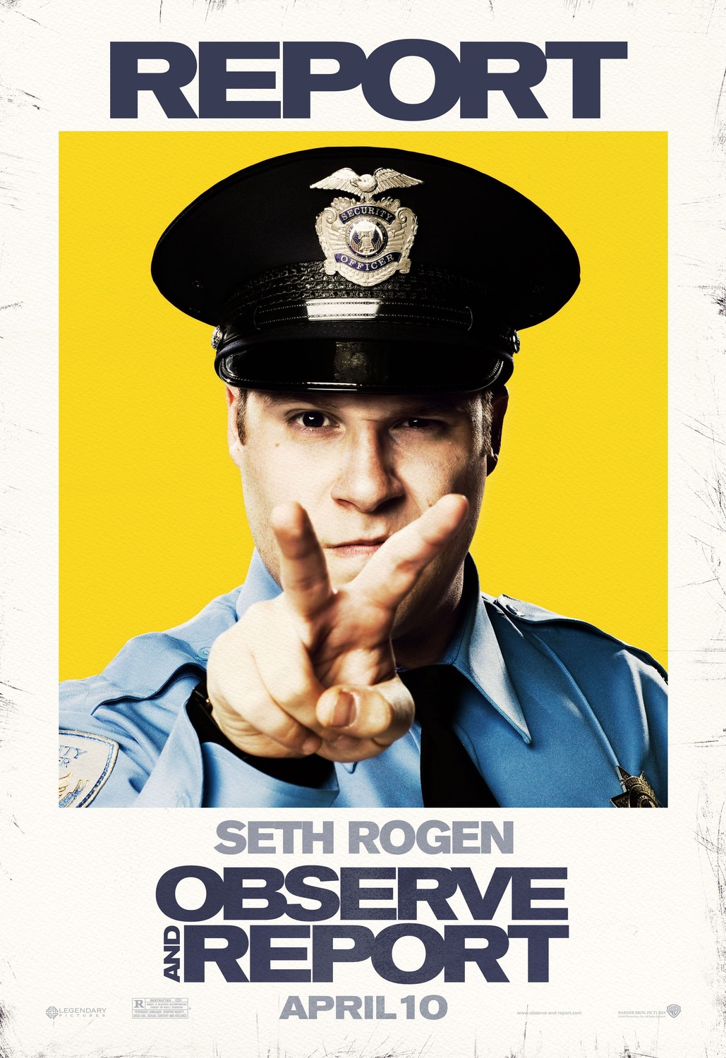 Extra Large Movie Poster Image for Observe and Report (#3 of 5)