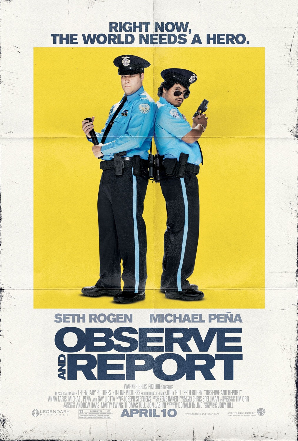 Extra Large Movie Poster Image for Observe and Report (#5 of 5)