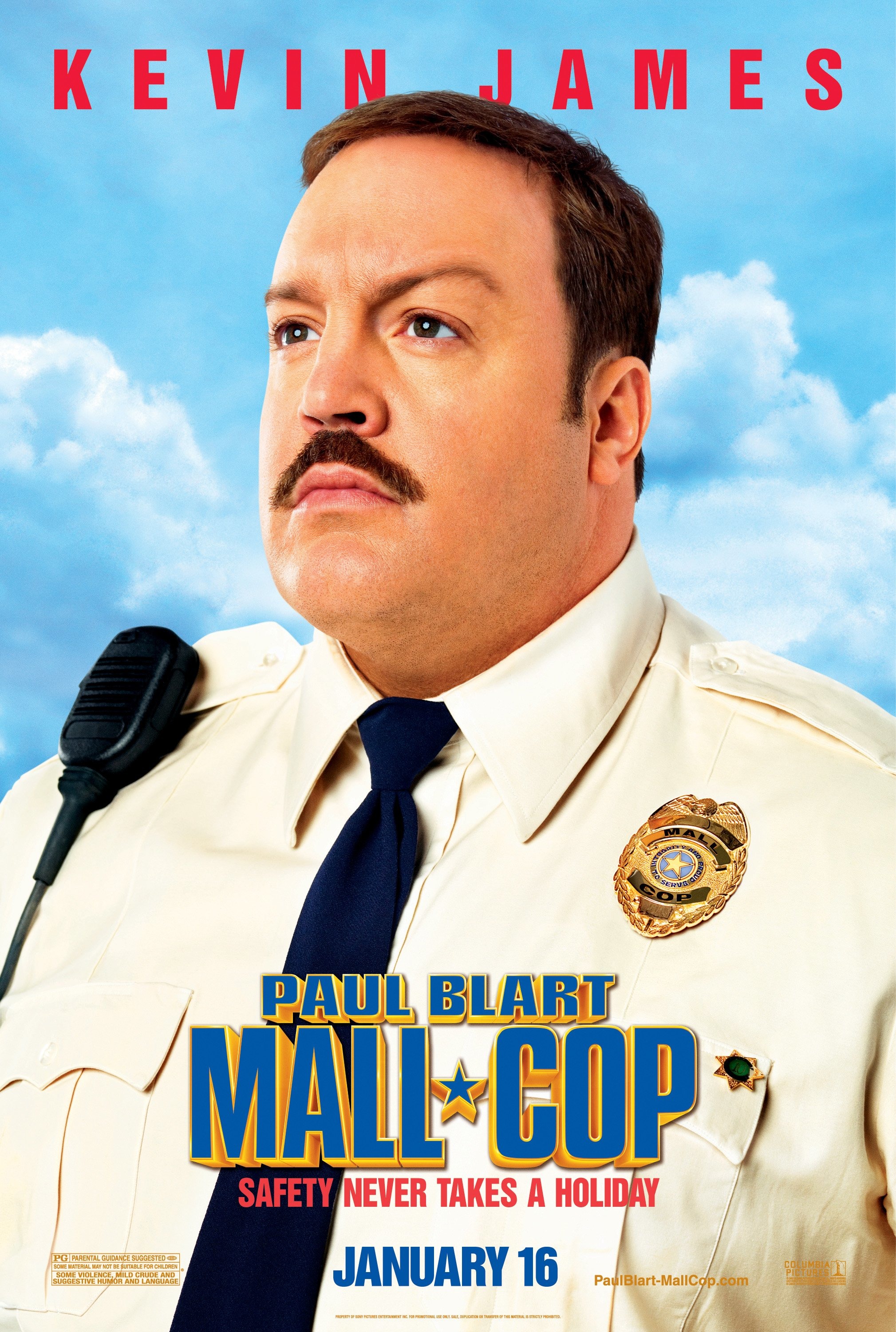 Mega Sized Movie Poster Image for Paul Blart: Mall Cop (#1 of 2)