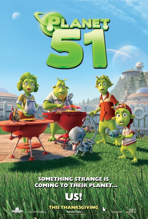 Planet 51 Movie Poster