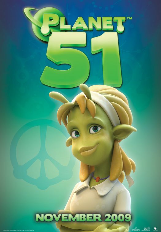 Planet 51 Movie Poster 8 Of 15 IMP Awards