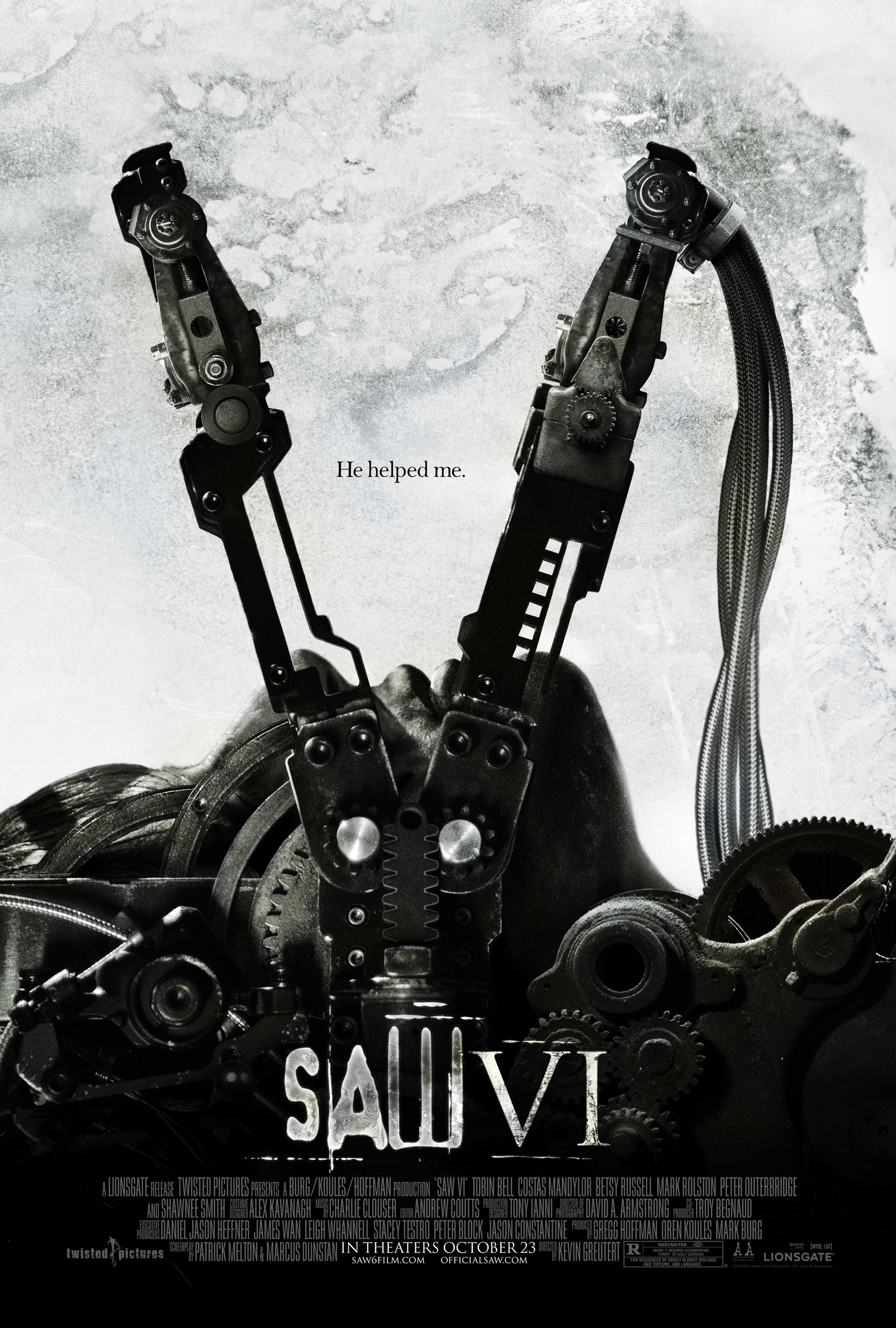 Mega Sized Movie Poster Image for Saw VI (#6 of 9)