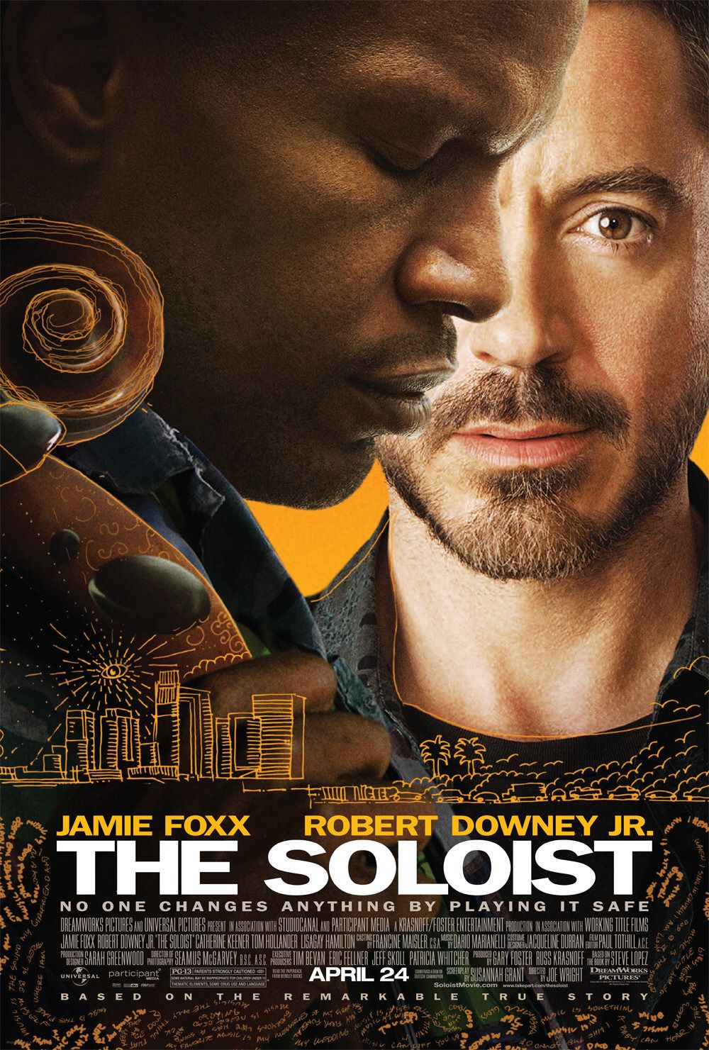 Extra Large Movie Poster Image for The Soloist (#1 of 2)
