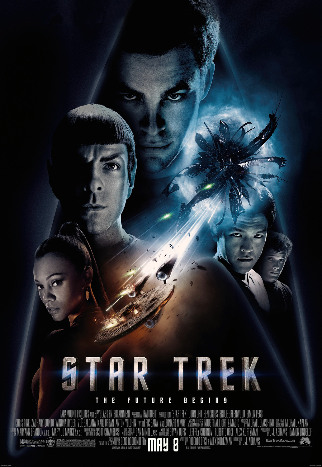 Extra Large Movie Poster Image for Star Trek (#18 of 20)